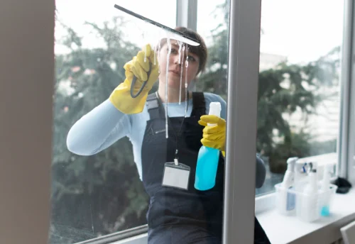 Nettoyage de vitres intérieures et extérieures à Domfront-en-Champagne